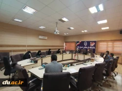 جلسه گروه معارف اسلامی دانشگاه فرهنگیان  استان ایلام با حضور مدیر گروه و اساتید