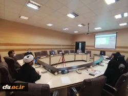 جلسه گروه معارف اسلامی دانشگاه فرهنگیان  استان ایلام با حضور مدیر گروه و اساتید