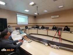 جلسه گروه معارف اسلامی دانشگاه فرهنگیان  استان ایلام با حضور مدیر گروه و اساتید