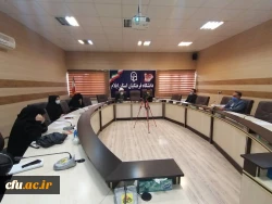 جلسه گروه معارف اسلامی دانشگاه فرهنگیان  استان ایلام با حضور مدیر گروه و اساتید