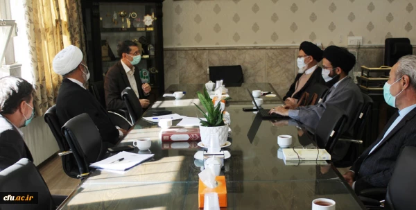 برگزاری نشست ظرفیت شناسی دانشگاه فرهنگیان خراسان رضوی و موسسه مطالعات راهبردی علوم و معارف اسلامی مشهد