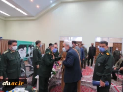 دیدار رئیس دانشگاه استان آذربایجانشرقی بهمراه مسئولین و روسای پردیس ها با سردار عباسقلی زاده فرمانده سپاه عاشورای استان آذربایجانشرقی 3