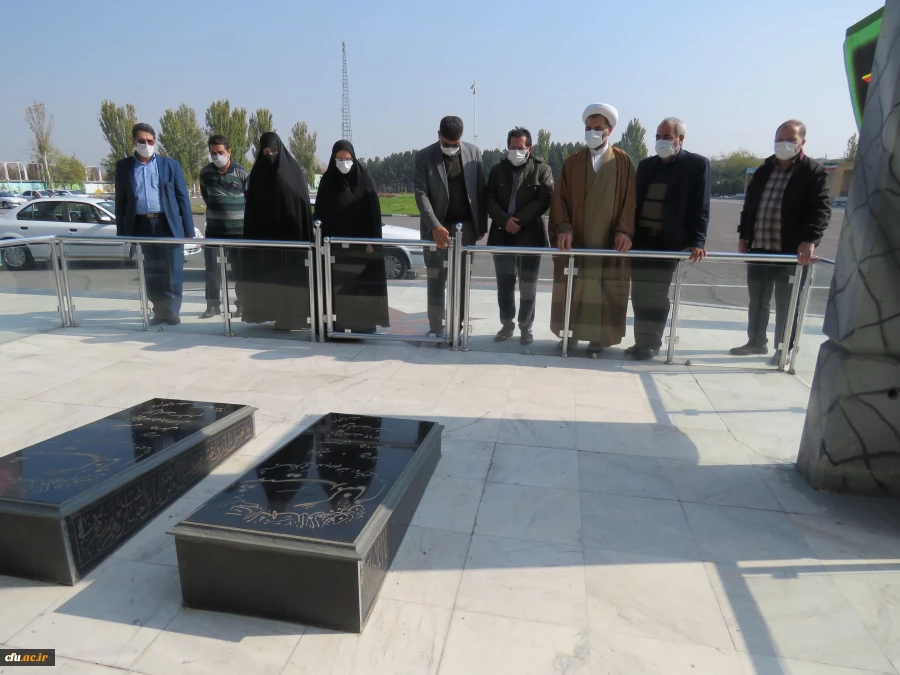 دیدار رئیس دانشگاه استان آذربایجانشرقی بهمراه مسئولین و روسای پردیس ها با سردار عباسقلی زاده فرمانده سپاه عاشورای استان آذربایجانشرقی 4