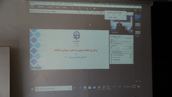 جلسه توجیهی نو دانشجو معلمان ورودی 1400 دانشگاه فرهنگیان استان کردستان 7