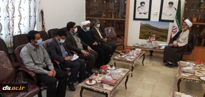 دیدار رییس دانشگاه فرهنگیان چهارمحال و بختیاری با نماینده ولی فقیه در استان