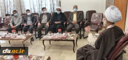 دیدار رییس دانشگاه فرهنگیان چهارمحال و بختیاری با نماینده ولی فقیه در استان 3