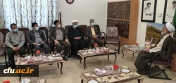 دیدار رییس دانشگاه فرهنگیان چهارمحال و بختیاری با نماینده ولی فقیه در استان 4