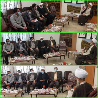 دیدار رییس دانشگاه فرهنگیان چهارمحال و بختیاری با نماینده ولی فقیه در استان 5