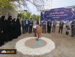 کلنگ زنی ساختمان آموزشی پردیس فاطمه الزهرا(س) دانشگاه فرهنگیان آذربایجان شرقی 7