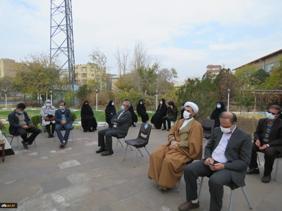 کلنگ زنی ساختمان آموزشی پردیس فاطمه الزهرا(س) دانشگاه فرهنگیان آذربایجان شرقی 4