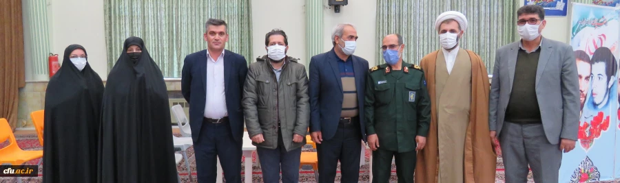 دیدار رئیس دانشگاه استان آذربایجانشرقی بهمراه مسئولین و روسای پردیس ها با سردار عباسقلی زاده فرمانده سپاه عاشورای استان آذربایجانشرقی 2