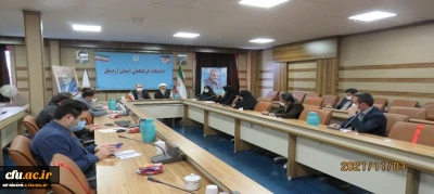 به مناسبت هفته پدافند غیر عامل برگزار شد:

جلسه پدافند غیر عامل در دانشگاه فرهنگیان اردبیل 