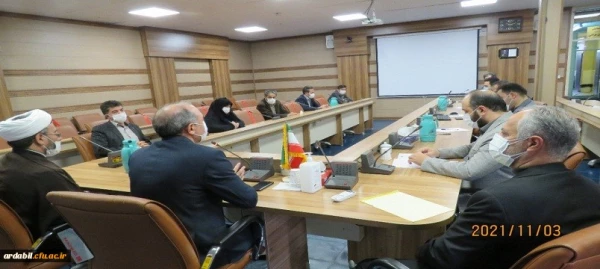 برگزاری جلسه پدافند غیر عامل در دانشگاه فرهنگیان اردبیل