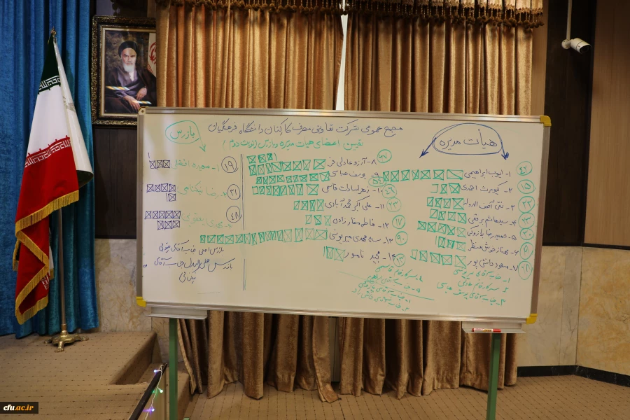 برگزاری اولین مجمع عمومی تعاونی مصرف دانشگاه فرهنگیان ( نوبت دوم ) 2