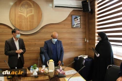 بازدید از پردیس شهید هاشمی نژاد مشهد و تودیع و معارفه کارشناس مسئول امور مالی این پردیس
 3