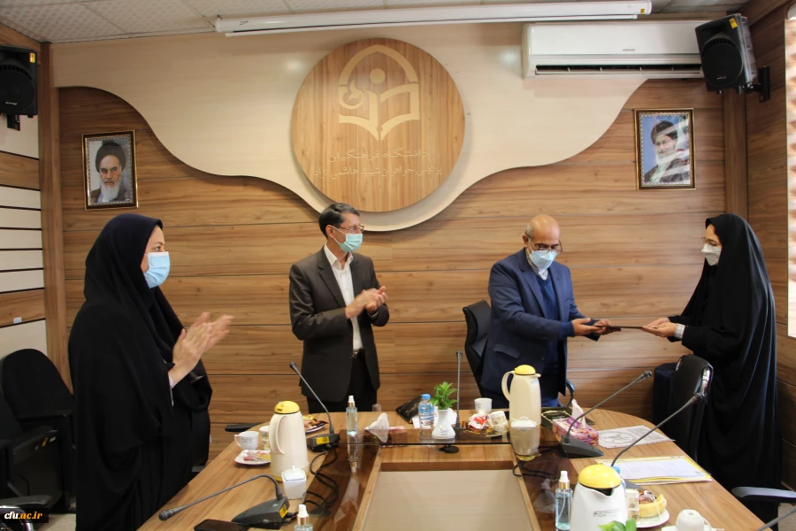 بازدید از پردیس شهید هاشمی نژاد مشهد و تودیع و معارفه کارشناس مسئول امور مالی این پردیس
 4