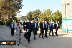 بازدید از پردیس شهید هاشمی نژاد مشهد و تودیع و معارفه کارشناس مسئول امور مالی این پردیس
 2