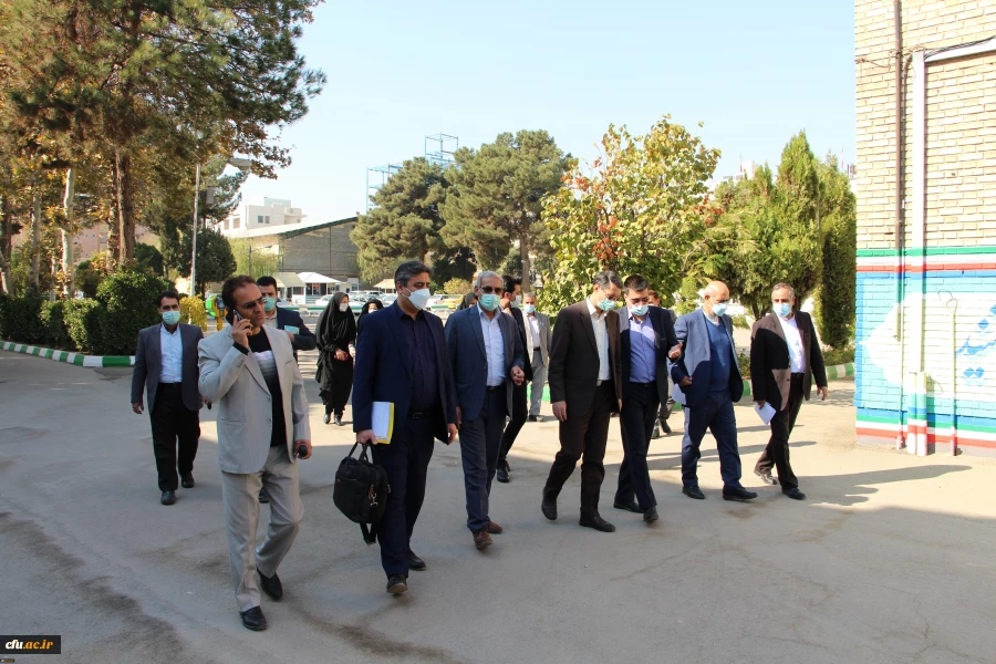 بازدید از پردیس شهید هاشمی نژاد مشهد و تودیع و معارفه کارشناس مسئول امور مالی این پردیس
 2