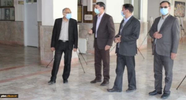 برگزاری نمایشگاه هفته پدافند غیر عامل در دانشگاه فرهنگیان خراسان رضوی 2