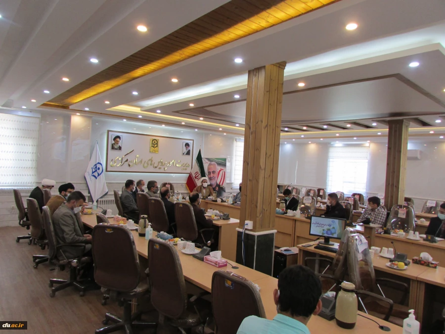 آیین افتتاحیه و شروع دروس حوزه علوم اسلامی در دانشگاه فرهنگیان استان مرکزی
 5