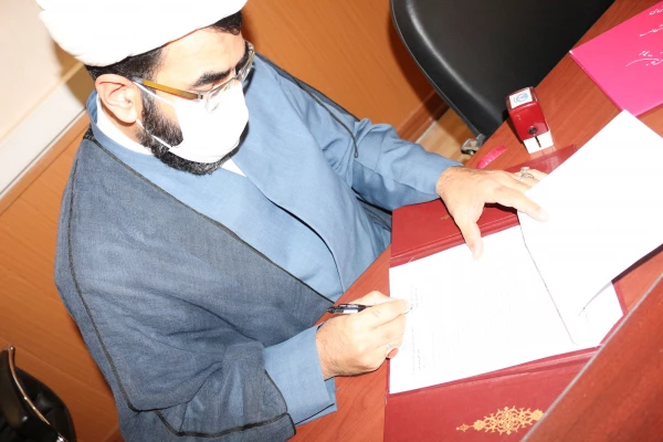 انعقاد تفاهم نامه همکاری دانشگاه فرهنگیان استان خراسان شمالی با سازمان تبلیغات استان 5