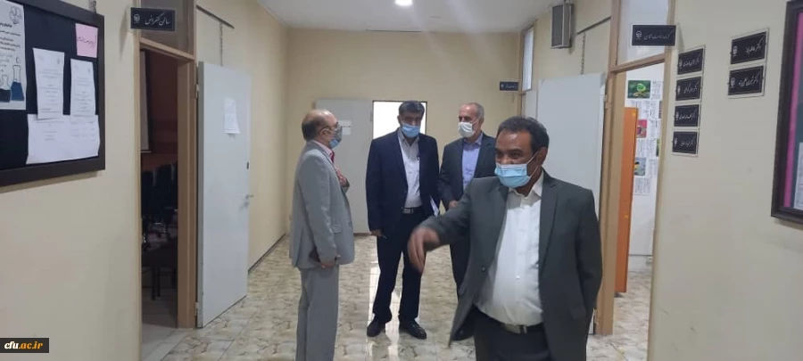 گروه نظارتی و ارزیابی مدیریت امور پردیس های استان تهران از مرکز شهید بهشتی 6