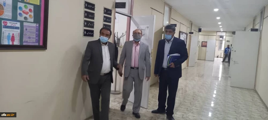 گروه نظارتی و ارزیابی مدیریت امور پردیس های استان تهران از مرکز شهید بهشتی 7