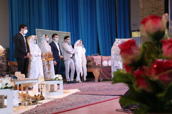 جشن ازدواج دانشجویی دانشجومعلمان دانشگاه فرهنگیان یزد برگزار شد؛
 10