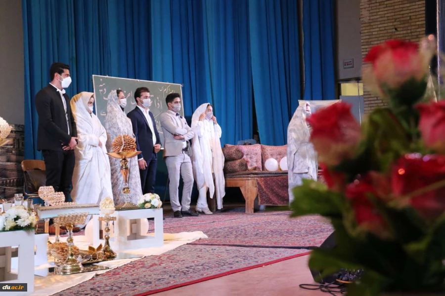 جشن ازدواج دانشجویی دانشجومعلمان دانشگاه فرهنگیان یزد برگزار شد؛
 10