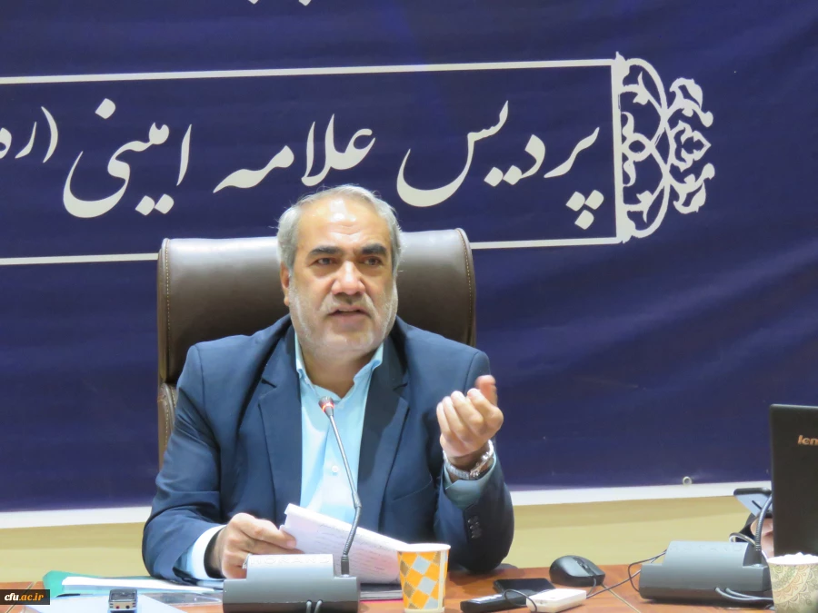  نشست اساتید وهیئت علمی پردیس علامه امینی دانشگاه فرهنگیان با حضوردکتر خدیوی مدیر امور پردیس های دانشگاه فرهنگیان آذربایجانشرقی 2