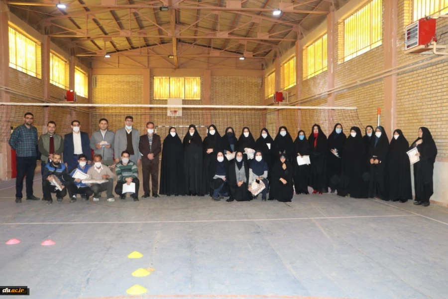 مسابقه ورزشی اساتید و کارکنان پردیس های علامه امینی و فاطمه الزهرا(س) دانشگاه فرهنگیان آذربایجان شرقی  5