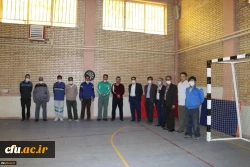 مسابقه ورزشی اساتید و کارکنان پردیس های علامه امینی و فاطمه الزهرا(س) دانشگاه فرهنگیان آذربایجان شرقی  6