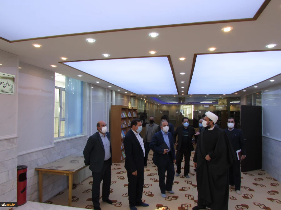 بازدید معاون طرح و برنامه و توسعه منابع دانشگاه فرهنگیان از پردیس های دانشگاه فرهنگیان استان مرکزی 2