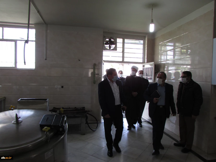 بازدید معاون طرح و برنامه و توسعه منابع دانشگاه فرهنگیان از پردیس های دانشگاه فرهنگیان استان مرکزی 4