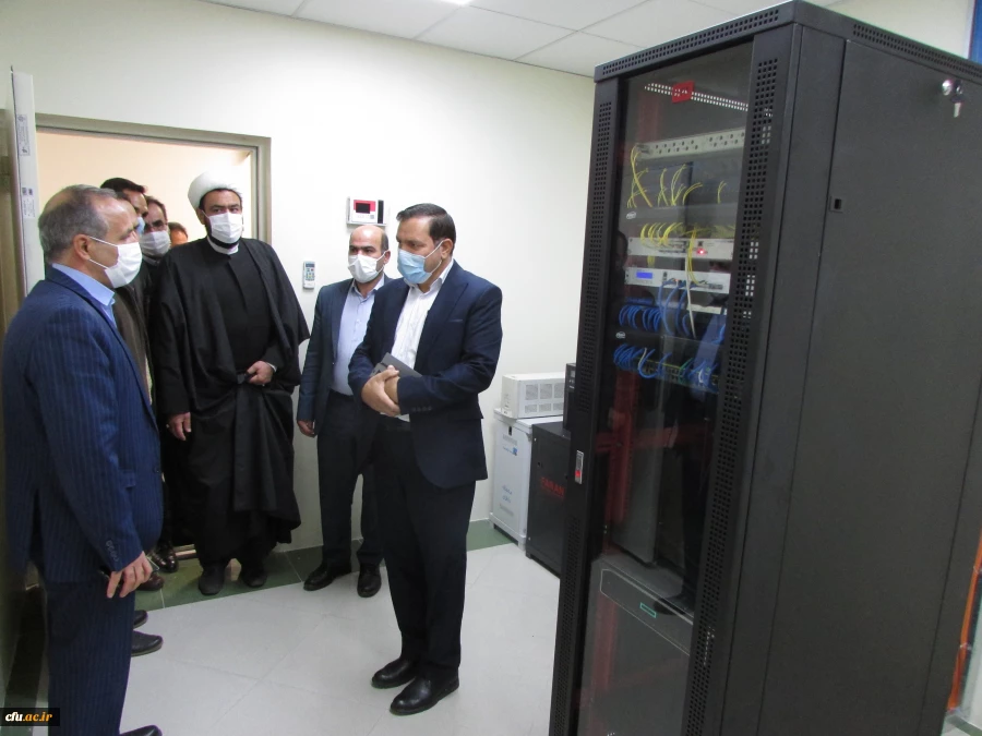 بازدید معاون طرح و برنامه و توسعه منابع دانشگاه فرهنگیان از پردیس های دانشگاه فرهنگیان استان مرکزی 7