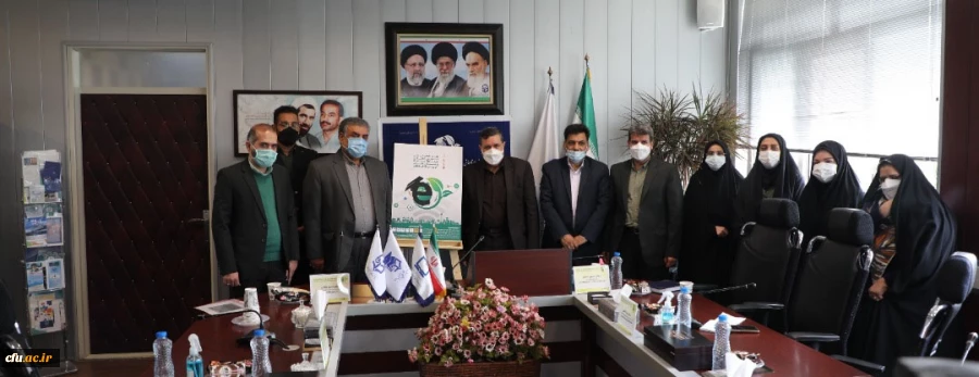 نشست مشترک هم اندیشی دبیرخانه علمی و اجرایی و  مراسم رونمایی از پوستر و اعلام فراخوان  همایش ملی "آموزش مجازی، ظرفیت ها، بایسته ها و مدل های تربیتی و فرهنگی" برگزار شد 2