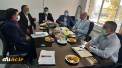 گروه نظارت و ارزیابی مدیریت امور پردیس های استان تهران از پردیس شهید چمران بازدید کردند. 2