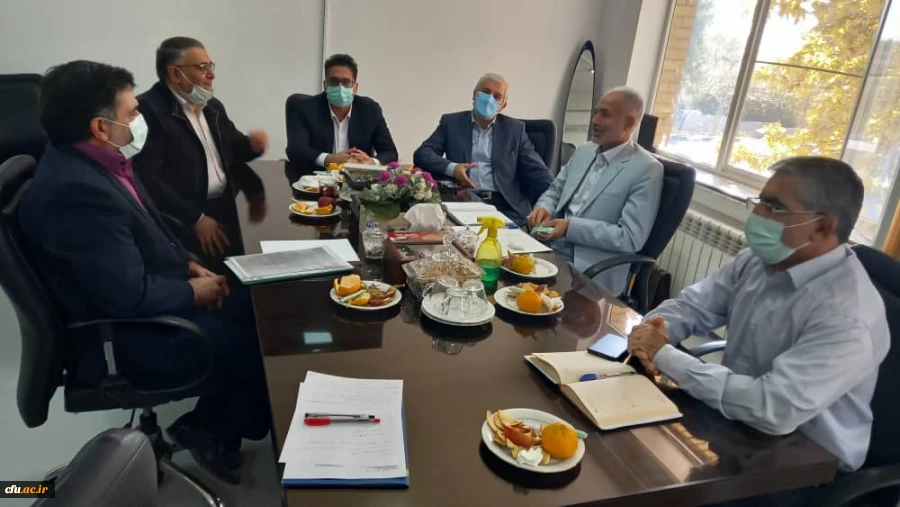 گروه نظارت و ارزیابی مدیریت امور پردیس های استان تهران از پردیس شهید چمران بازدید کردند. 2