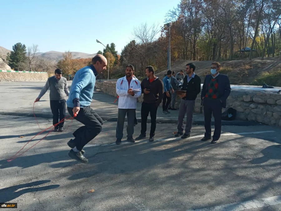سه شنبه های شاد ورزشی در دانشگاه فرهنگیان استان خراسان شمالی با حضور کارکنان 9