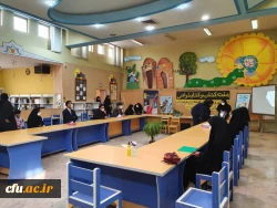 بازدید دانشجویان دانشگاه فرهنگیان استان مرکزی از کانون پرورش فکری کودکان و نوجوانان استان 2