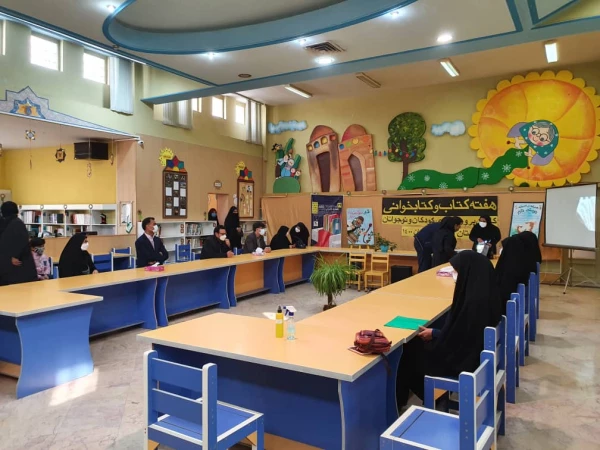 بازدید دانشجویان دانشگاه فرهنگیان استان مرکزی از کانون پرورش فکری کودکان و نوجوانان استان 2