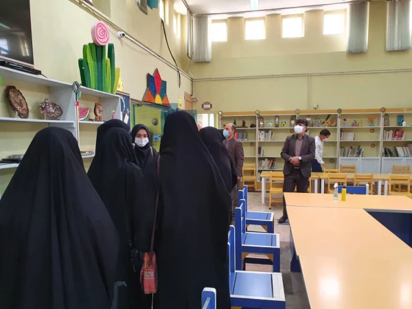 بازدید دانشجویان دانشگاه فرهنگیان استان مرکزی از کانون پرورش فکری کودکان و نوجوانان استان 3
