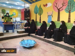 بازدید دانشجویان دانشگاه فرهنگیان استان مرکزی از کانون پرورش فکری کودکان و نوجوانان استان 5