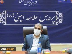 مراسم هفته کتاب و کتاب خوانی در پردیس علامه امینی دانشگاه فرهنگیان آذربایجانشرقی برگزار شد 4