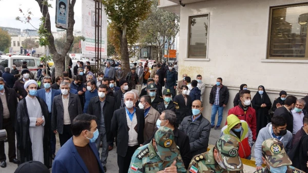 حضور اساتید و کارکنان دانشگاه فرهنگیان کردستان در مراسم تشییع و تدفین پیکر مطهره شهیده فاطمه اسدی
 2