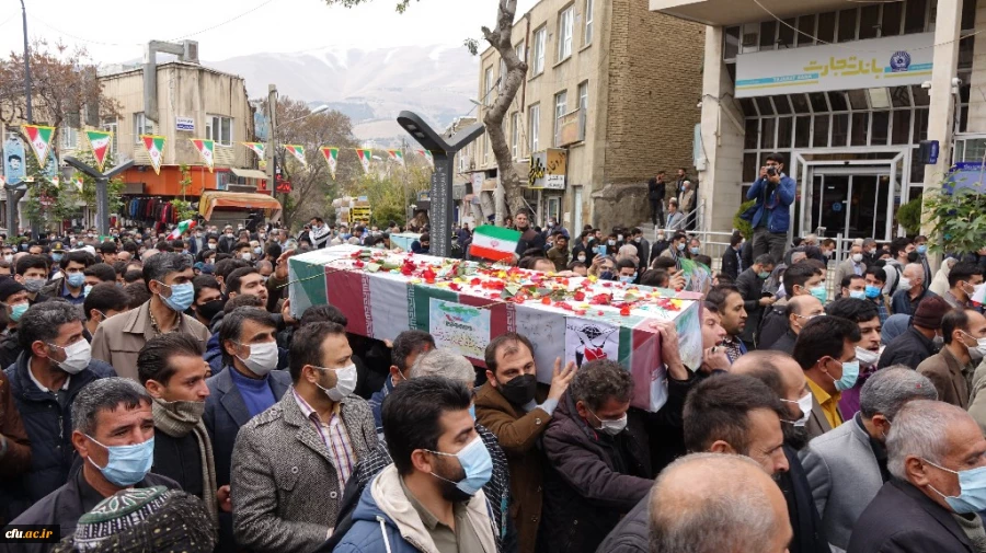 حضور اساتید و کارکنان دانشگاه فرهنگیان کردستان در مراسم تشییع و تدفین پیکر مطهره شهیده فاطمه اسدی
 12