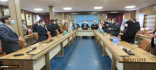 تکریم و معارفه مسئول بسیج دانشجویی