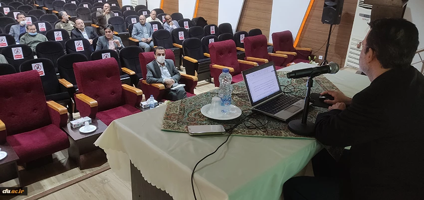 کارگاه کشوری چگونگی تدوین کتب درسی دانشگاهی ویژه اعضای هیأت علمی مدرسان و مأموران آموزشی استان های گلستان، خراسان شمالی و مازندران در گرگان برگزار شد. 7