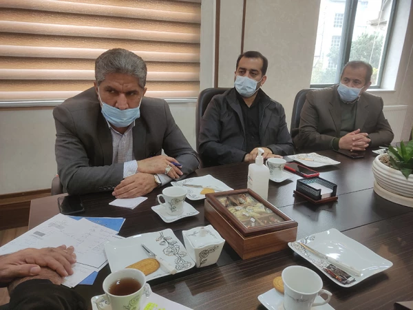 جلسه مهندس سنگدوینی نماینده مردم گرگان و آق قلا در مجلس شورای اسلامی با دکتر ثنائی سرپرست دانشگاه فرهنگیان گلستان 4