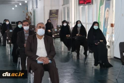 مراسم گرامیداشت هفته کتاب و کتاب خوانی و رونمایی از کتابخانه پردیس فاطمه الزهرا(س) دانشگاه فرهنگیان استان آذربایجان شرقی 2